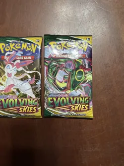 Pokemon TCG: Sword & Shield- (3)Evolving Skies Booster Packs- NEW/FACTORY SEALED - Image 4