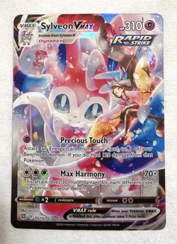 Pokemon TCG : TG15/TG30 Brilliant Stars Trainer Gallery Sylveon VMAX NM-MT!! - Image 1