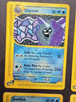 Pokemon TCG Expedition Base Set 165 Water Type 42,102,111,118,127,129/165 NM - Image 2