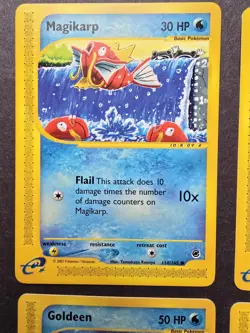 Pokemon TCG Expedition Base Set 165 Water Type 42,102,111,118,127,129/165 NM - Image 3