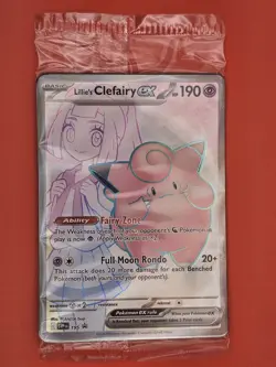 Pokemon Tcg Lillie's Clefairy SVP 195 Journey Together Promo Pack Sealed New - Image 1