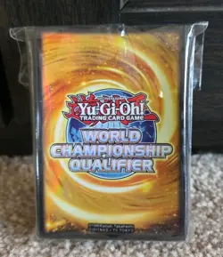 Yugioh WCQ World Championship Qualifier 2015 Sleeves Never Used 80 count - Image 1