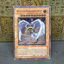 Yugioh Winged Kuriboh LV10 CRV-EN005 Ultimate Rare Euro NM - Image 1