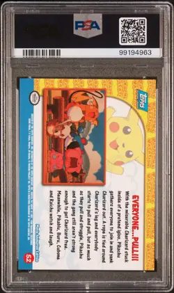 PSA 8 NM- MINT 1999 TOPPS POKEMON 52 MOVIE EDITION EVERYONE...PULL!!! - Image 2