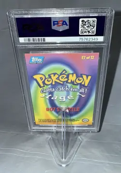 1999 Pokemon Squirtle #E7 Movie Edition Foil - (PSA 8 NM‑MT) - Image 5