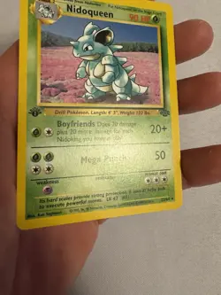 1999 Pokemon - 1st Edition Nidoqueen Non-Holo Rare - Jungle 23/64 - WOTC - Image 5