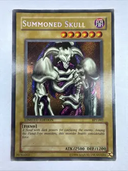 Summoned Skull BPT-002 2002 Collectors Tin Limited Edition HP - Image 2