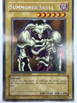 Summoned Skull BPT-002 2002 Collectors Tin Limited Edition HP - Image 3