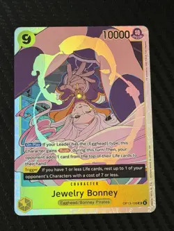 Jewelry Bonney OP13-108 SR Carrying on His Will - ONE PIECE ENGLISH - Image 1