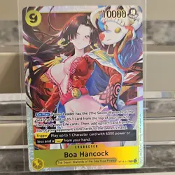 One Piece Boa Hancock Character OP14-112 SR Azure Sea's Seven FOIL - Image 1
