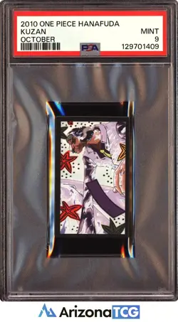 One Piece 2010 Kuzan October One Piece Hanafuda PSA 9 - Image 1