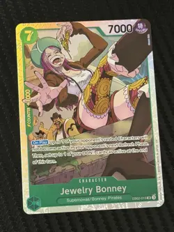 Jewelry Bonney EB02-015 SR One Piece Extra Booster Anime 25th Collection English - Image 1
