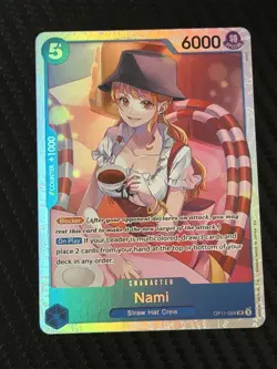 Nami (054) OP11-054 SR One Piece TCG: A Fist of Divine Speed English NM - Image 1