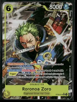 One Piece Roronoa Zoro Starter Deck 29: Egghead (ST-29) - Image 1