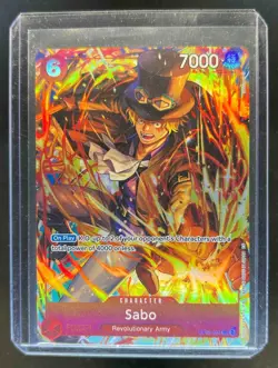 2023 One Piece Awakening of the New Era Japanese Sabo Promo Alt Art #OP05-007 - Image 1