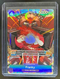 2024 One Piece Emperors in the New World Franky VAR Alt Art #OP09-072 - Image 1