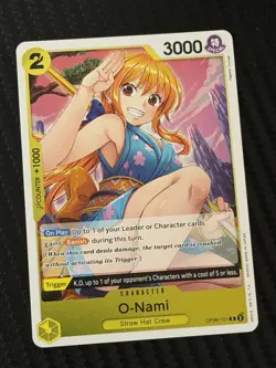 O-Nami OP06-101 SP Special One Piece TCG Wings of Captain - - English - Image 1