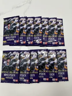 One Piece Royal Blood OP-10 Booster Packs Lot of 13 Sealed - Image 1