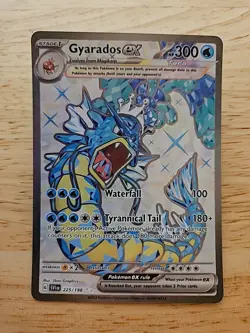 Gyarados ex 225/198 Scarlet & Violet (SV1) NM Full Art Ultra Rare Pokemon Card - Image 1