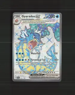 Gyarados ex 225/198 Scarlet & Violet Full Art Ultra Rare Holo Pokemon Card NM - Image 1