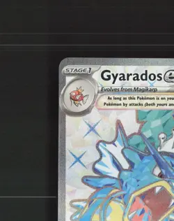 Gyarados ex 225/198 Scarlet & Violet Full Art Ultra Rare Holo Pokemon Card NM - Image 3