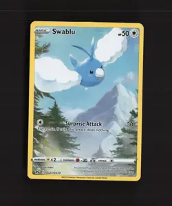 Swablu GG27/GG70 Crown Zenith Full Art Ultra Rare Holo Pokemon Card NM - Image 1