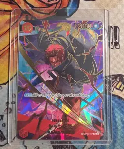 IN STOCK One Piece Japanese Shanks SP OP06-007 PRB-02 [Parallel] THE BEST vol.2 - Image 1