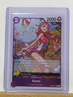 [NM] Nami R PRB02-012 - One Piece TCG - Premium Booster Vol.2 - Purple - Image 1