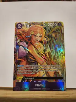 Nami PRB02-012 THE BEST VOL. 2 Alternate Art Parallel One Piece TCG ENGLISH NM - Image 1