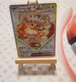 Pokemon TCG Eevee EX 174 Prismatic Evolutions SPC Promo Card (NM Condition) - Image 1