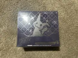 Pokemon TCG Scarlet & Violet Paldean Fates ETB Elite Trainer Box NEW Sealed - Image 1