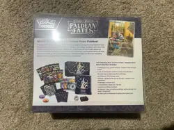 Pokemon TCG Scarlet & Violet Paldean Fates ETB Elite Trainer Box NEW Sealed - Image 2