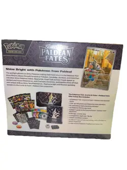 Pokemon TCG: Scarlet & Violet Paldean Fates Elite Trainer Box ETB New & Sealed 820650856181 - Image 2