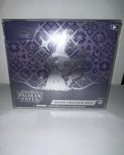 Pokemon TCG: Scarlet & Violet PALDEAN FATES Elite Trainer Box ETB NEW Sealed - Image 1
