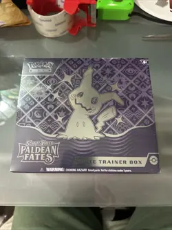 Pokemon TCG Scarlet & Violet Paldean Fates ETB Elite Trainer Box NEW Sealed - Image 1