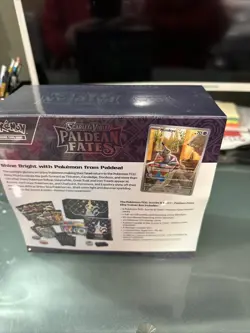 Pokemon TCG Scarlet & Violet Paldean Fates ETB Elite Trainer Box NEW Sealed - Image 5