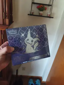 Pokemon TCG Scarlet & Violet Paldean Fates ETB Elite Trainer Box NEW Sealed - Image 1