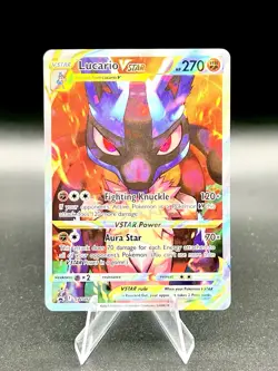 Lucario VSTAR SWSH291 SWSH: Sword & Shield Promo Pokemon Cards Holo - Image 1