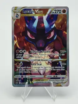 Lucario VSTAR SWSH291 SWSH: Sword & Shield Promo Cards Holo Pokemon TCG - LP - Image 1