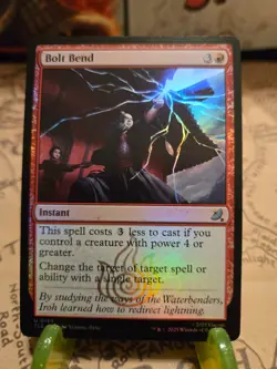 MTG Bolt Bend Foil Avatar: The Last Airbender: Eternal-Legal Foil Uncommon NM - Image 1