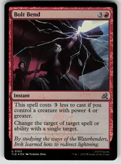 MTG Bolt Bend Foil Avatar: The Last Airbender: Eternal-Legal # 163 NM - Image 1