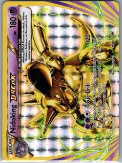Nidoking BREAK 46/108 XY - Evolutions - Pokemon Card - NM - Image 1