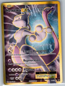 Mewtwo EX (Full Art) 103/108 XY - Evolutions - Pokemon Card - NM - Image 1