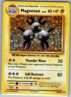 Magneton 38/108 Holo XY - Evolutions - Pokemon Card - NM - Image 1