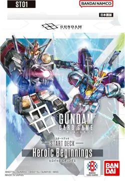 Gundam Card Game Start Deck ST01 Heroic Beginnings japan - Image 1