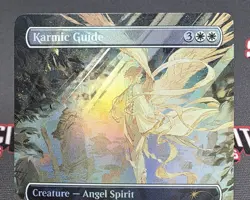 MTG FOIL Karmic Guide- DAMAGED -Secret Lair Drop Magic the Gathering Card # 1911 - Image 3