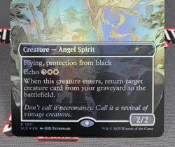 MTG FOIL Karmic Guide- DAMAGED -Secret Lair Drop Magic the Gathering Card # 1911 - Image 4