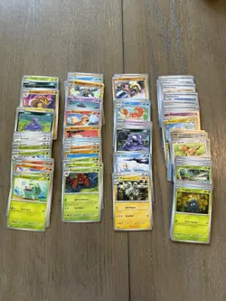 Complete Pokemon S&V 151 Common/Uncommon/Holo Rare 153 Cards NM+ Base Master Set - Image 1