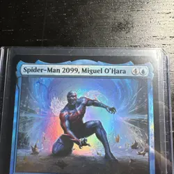 Spider-Man 2099 Miguel O’Hara 0008 Mint Holo Ultra Rare Chase Card Marvel - Image 2