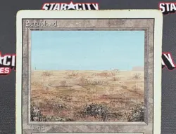 MTG Scrubland- DAMAGED -3rd Edition Magic the Gathering Card # 286 - Image 3